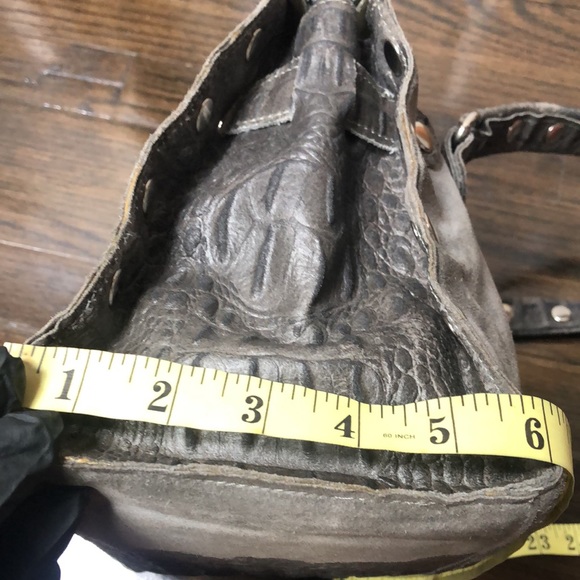 Hammitt Crocodile Grey Grey Studded Tote handbag used - Picture 11 of 16